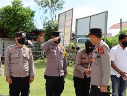 Kapolres Kunjungi Dua Mako Polsek Di Simeulue.