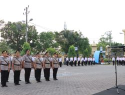 Kapolresta Banda Aceh Sertijabkan Kasat Binmas dan Para Kapolsek Jajaran.