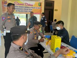 Tim Biddokkes Polda Aceh Gelar Rikkesla di Polres Pidie Jaya.