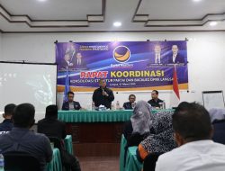 Ketua DPW NasDem Aceh Lawatan Ke DPD Kota Langsa.