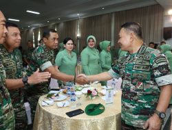 Pangdam IM Beserta Ketua Persit Daerah Iskandar Muda Hadiri Apel Komandan Satuan TNI AD TA 2023.