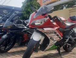 Polresta Banda Aceh Amankan Puluhan Sepeda Motor Balapan Liar.