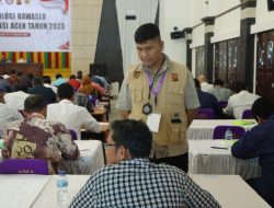 Biro SDM Polda Aceh Gelar Tes Psikologi Calon Anggota Bawaslu dan Panwaslih.