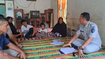 Jasa Raharja Serahkan Santunan Korban Laka di Aceh Barat.