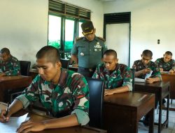 Danrindam IM Tinjau Pelaksanaan Ujian Siswa Dikmata TNI AD  Gel II TA 2022.