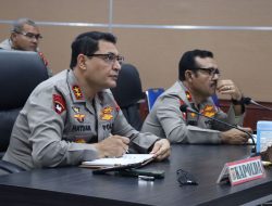 Kapolda Aceh, Wakapolda Aceh Dan PJU Polda Aceh Ikut Rapat Internal Anev Situasi Kamtibmas Terkini.