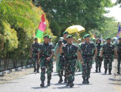 Pangdam IM Dan Ketua Persit KCK PD IM Kunker ke Yonif 117/KY Dan Rindam IM