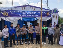 Tim Supervisi Div Propam Mabes Polri, Kunjungi Pos Pelayanan Ops Ketupat Seulawah 2023 Saree.