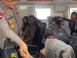 Kapolda Aceh Cek Situasi Arus Balik Mudik Gratis Kapal Penyeberangan.