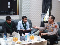 Kapolres Lhokseumawe Terima Kunjungan Pengurus HMI Lhokseumawe – Aceh Utara