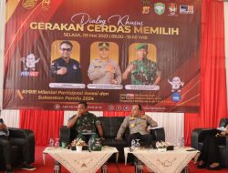 Kapolresta Banda Aceh Hadiri Dialog Interaktif Gerakan Cerdas Memilih.