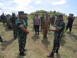 Pangdam IM Tinjau lahan I’M Jagong Di Kuta Cot Gle Aceh Besar.