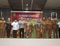 Wujudkan Generasi Cerdas Dan Sehat Pemko Banda Aceh Gelar Rembuk Stunting.