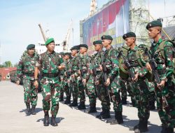 Pangdam IM Sambut Satgas Yonif Raider Khusus 113/JS Kembali Dari Tugas Operasi.