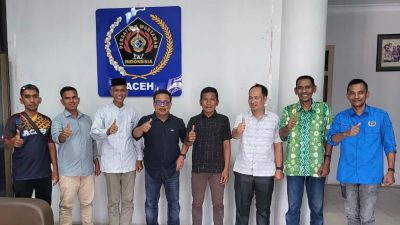 Silaturahmi ke PWI Aceh, Ini Harapan Sekda Simeulue kepada Insan Pers
