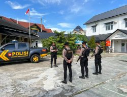 Cegah Premanisme,Tim URC Polres Lhokseumawe Lakukan Patroli Di Pasar Inpres.