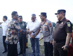 Wakapolda Aceh Temui Menko Polhukam Dan Ikut Dies Natalis Di Lhokseumawe.