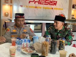 Dandim Aceh Utara Silahturahmi dengan Kapolres Lhokseumawe dan Aceh Utara.