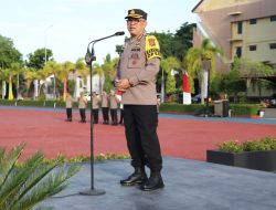 Karo Ops Polda Aceh : Dukung Kami Dalam Melaksanakan Tugas.