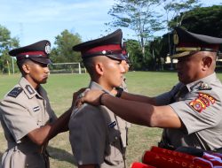 Irwasda Polda Aceh Lantik 201 Bintara Remaja Polri