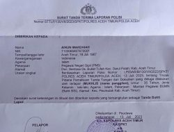 Oknum Karyawan BSI Idi Dilaporkan Ke Polres Aceh Timur.