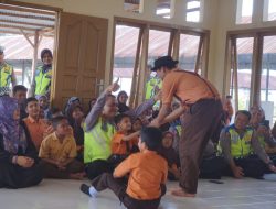 Dirlantas Polda Aceh Berbagi Kebahagiaan Dengan Anak Berkebutuhan Khusus.