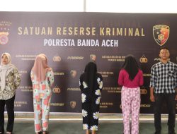 Polisi Kembali Menangkap Mucikari Dan PSK Di Hotel Ternama Di Banda Aceh.