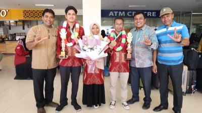 Siswa SMA  Favorit Di Banda Aceh Rebut Tiga Perunggu Pada KSM Tingkat Nasional.