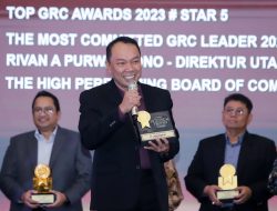 Jasa Raharja Borong Empat Penghargaan Di Ajang TOP GRC Awards 2023.
