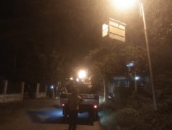 Tim PJU DK3 Kota Banda Aceh Perbaiki Lampu Jalan.