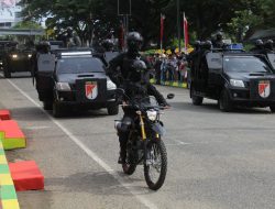 Kodam IM Peringati HUT TNI ke-78  “TNI Patriot NKRI Pengawal Demokrasi Untuk Indonesia Maju”