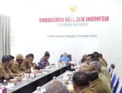 Tingkatkan Pelayanan Publik, Camat Se-Aceh Utara Koordinasi Ke Ombudsman