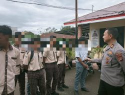 Polsek Ulee Kareng Amankan Para Pelajar Yang Bolos Sekolah.