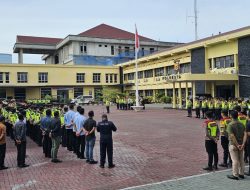 Polresta Banda Aceh  Gelar Apel Kesiapan Pengamanan Tahapan Kampanye Pemilu.