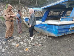 Dua Mesin Glass Bottom Boat Disbudpar Sudah Siap Diperbaiki.