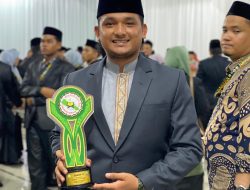 Personel Polres Aceh Besar Bripda Syuhada Juara 2 Hifzil Qur’an 10 Juz putra Di MTQ Provinsi Aceh Ke-36.