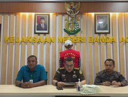 Kejari Banda Aceh Eksekusi Terpidana Penyimpangan Dana Aceh World Solidarity Cup 2017.