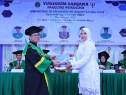 Fakultas Psikologi UIN Ar-Raniry Yudisium 26 Lulusan.