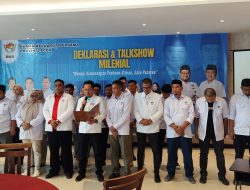 RKB Prabowo-Gibran Gelar Deklarasi  Dan Talkshow Milenial.