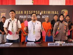 Polresta Banda Aceh Tetapkan Enam Tersangka Tindak Pidana Kekerasan Berat.