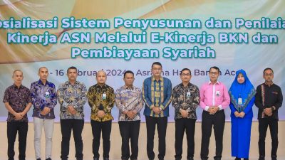 Bank Aceh Dan BPSDM Kota Banda Aceh Sosialisasi E-Kinerja Bagi ASN PPPK.