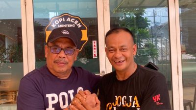 Ketua PSI-PWI Aceh Salam Komando Di Even HPN.