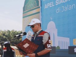 PT Hutama Karya Gelar Apel Siaga Serentak Sumatera Utara Kesiapan Arus Mudik.