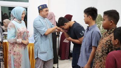 Polres Aceh Besar Gelar Buka Puasa Bersama Dan Santuni Anak Yatim.