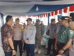 Pj Wali Kota Sabang Bersama Kapolres dan Dandim Tinjau Cek Pos Keamanan Lebaran