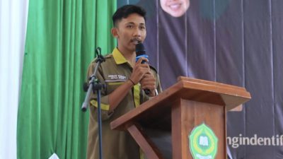 Mahasiswa IAIN Langsa Minta Pemerintah Aceh Tolak Revisi Masa Jabatan Keuchik di Aceh.