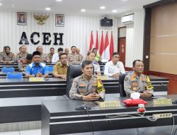 Irwasda Polda Aceh Hadiri Dialog Publik Terkait Pelaksanaan Operasi Ketupat Secara Virtual.