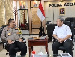 Kapolda Aceh Terima Audiensi Kepala BWS Sumatera I.