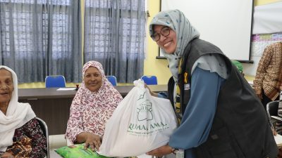 Rumah Amal Masjid Jamik USK Salurkan Bantuan Untuk Masyarakat Sekitar Kampus.
