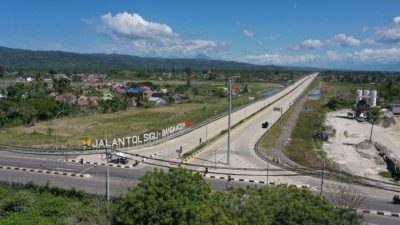 Tol Sibanceh Merupakan Tol Pertama Di Provinsi Aceh.